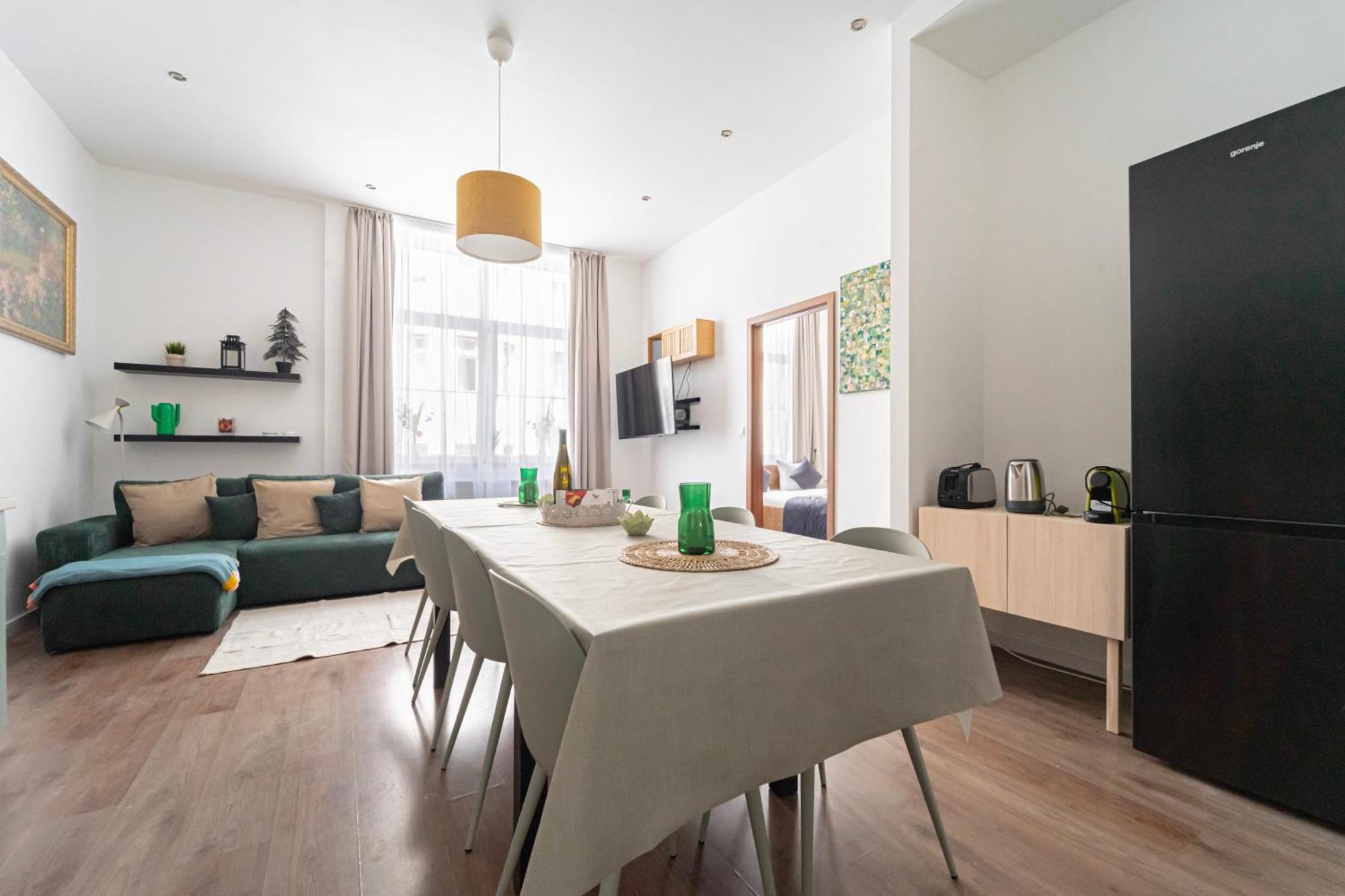 Apartmán Premium With 4 Bedrooms 3 Bathrooms At Synagogue Budapešť